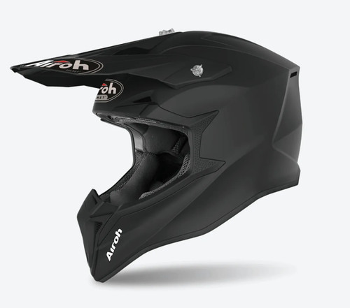 Casco cross airoh wraap black - airoh,