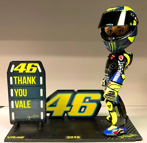 Figurina valentino rossi fatta - rossi,