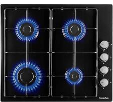 PremierTech PC604BEG Piano cottura a gas 60cm Nero Lucido 4 fuochi