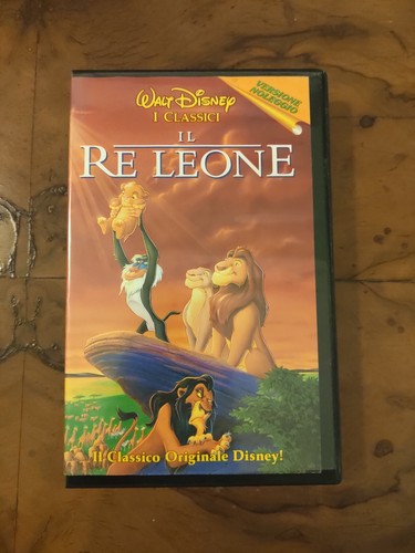 Leone vhs walt - vhs, disney