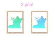 Coppia Poster cameretta