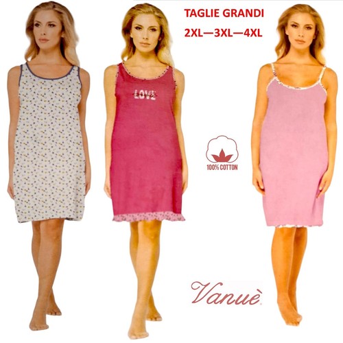 Camicia notte donna cotone - da,
