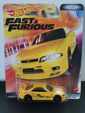 HOT WHEELS NISSAN SKYLINE GT-R (BCNR33) Fast & Furious