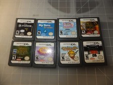 Lotto 8 giochi Nintendo DO