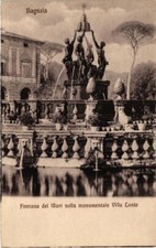 CPA Bagnaia Fontana dei Mori nella mon.Villa Lante ITALY (545437)