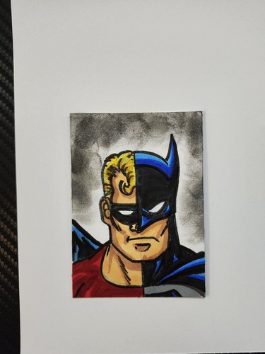 Batman originale schizzo card