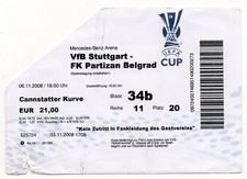Biglietto vfb stoccarda - ec,