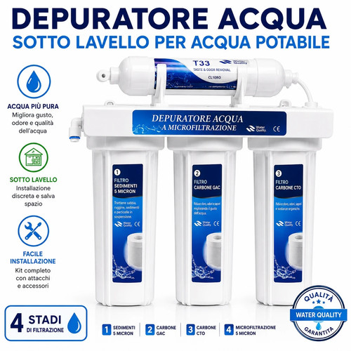 Depuratore acqua rubinetto - acqua,