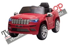 Auto Macchina Elettrica per Bambini  JEEP GRAND CHEROKEE 12V Sedile in Pelle
