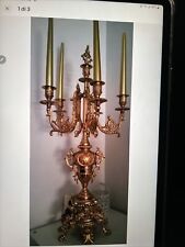 candelabri ottone Più Orologio