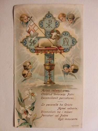 Santino holy card santa - -,