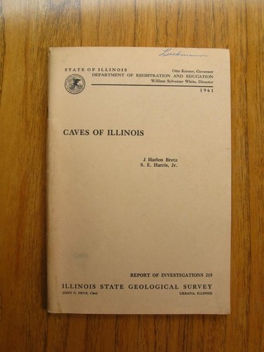 Caves illinois 1961 j - caves,