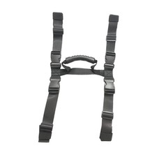 Maniglia per bauletto laterale per motocicletta, robusta cinghia di