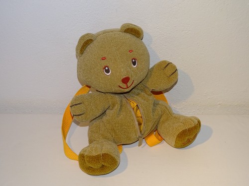 Zaino orsetto peluche chicco - peluche,
