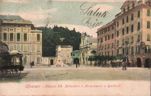 Genova chiavari piazza - genova, xx