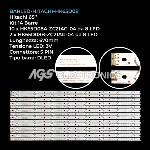 Kit barre strip - kit, 14