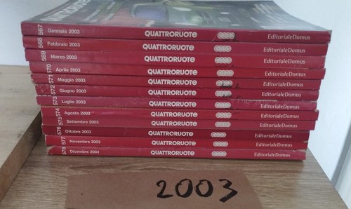 Riviste quattroruote 2003 - riviste, :