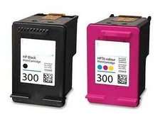 KIT 2 Cartucce Hp 300XL Compatibili Per Hp Deskjet F2480 F4280 PhotoSmart C4780 