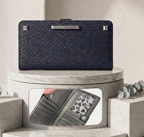 Rebecca minkoff navy saffiano - rebecca,