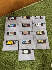Collezione giochi SNES lotto