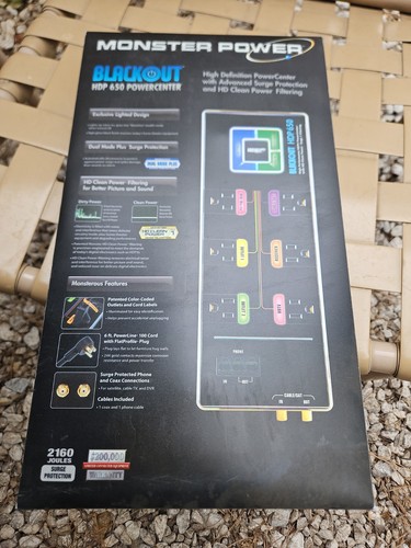 Monster power blackout hdp - power, 650