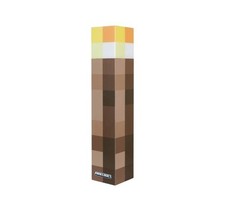 Minecraft Lampada Torcia LED Ufficiale da Tavolo e Parete Luce Notturna Bambini