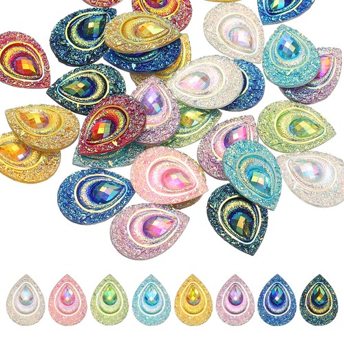 For horse eye - shaped, crystals