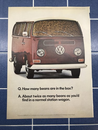 1968 volkswagen bus - vw, print