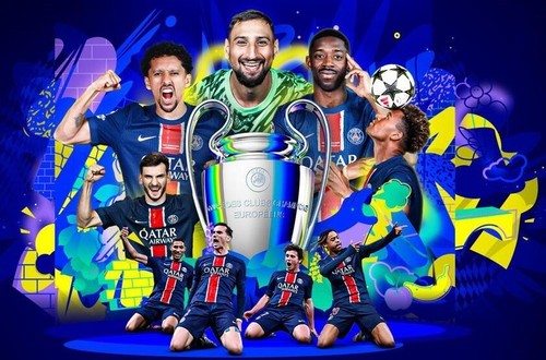 Champions league psg doué - champions,