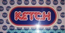 ADESIVO STICKER VINTAGE AUTOCOLLANT KETCH ANNI '80 