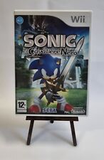 Sonic e il Cavaliere Nero Nintendo Wii Completo PAL ITA Italiano Triangolo Blu