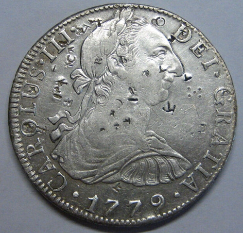 1779 mexico reales - mexico, 8