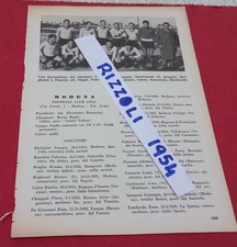 MODENA MONZA PAGINA RITAGLIO