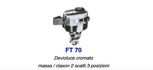 Devio commutatore luci - 70,