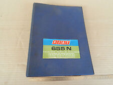 CATALOGO PARTI DI RICAMBIO ORIGINALE CAMION FIAT 655  1970