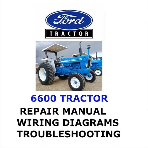 Ford 6600 trattore manuale - 6600,