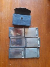 Vecchi supporti porta-lastre per macchina fotografica d'epoca