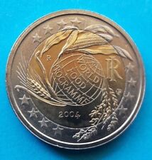 ITALIA - 2 € 2004 - WORLD FOOD PROGRAMME - fdc (da rotolino)