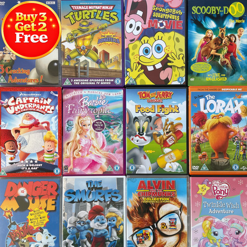 Kids cartoon dvds - dvds, build