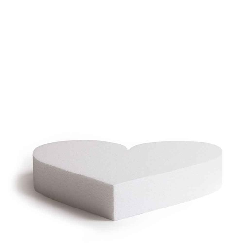Base cuore polistirolo - cuore,