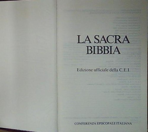 Sacra bibbia cei - la,