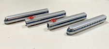 Pendolino vintage italiano LIMA serie oro 149712 FS ETR 401 argento/blu 4 pezzi