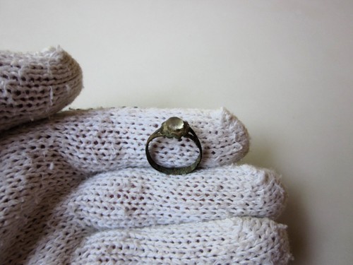 Antico anello bronzo - antico,