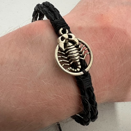 Braccialetto scorpione charm - braccialetto,