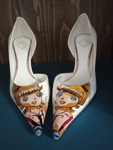 Scarpe donna dipinte mano - donna,