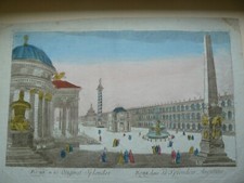 vue optique XVIII" "Rome dans