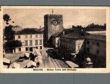 Venezia Mestre antica Torre dell'Orologio , Mercato F. piccolo   spedita