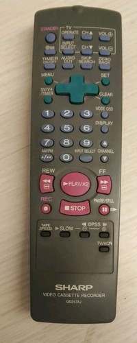 Sharp g0247aj telecomando - sharp,