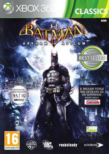 Xbox 360 batman arkham - xbox, asylum