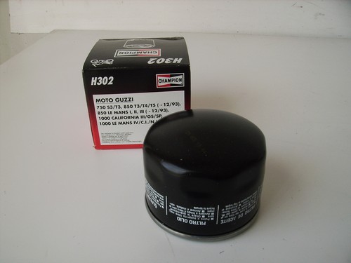 Filtro olio champion - champion, h302